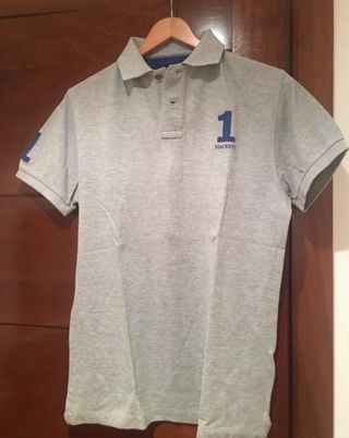 Polo Hackett gris hombre Talla M