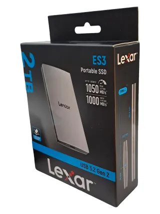 Lexar ES3 SSD Portátil 2TB USB 3.2 Gen 2