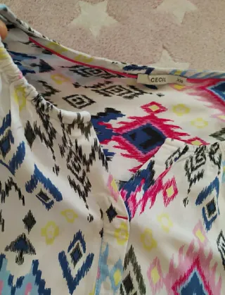 Blusa Cecil Talla XXL Estampada Verano