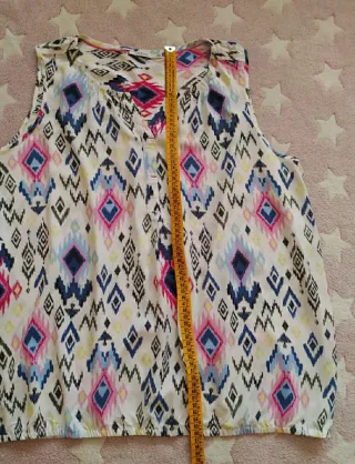 Blusa Cecil Talla XXL Estampada Verano