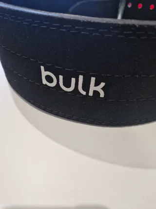 Cinturón Lumbar Bulk Negro