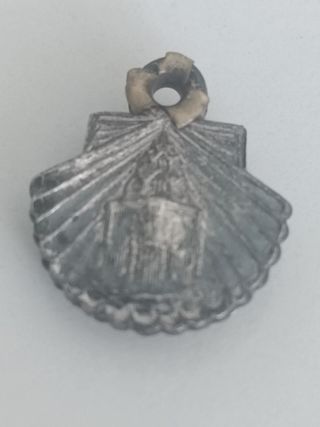 Medalla Concha Virgen de Guadalupe Plata