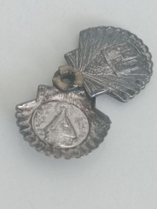 Medalla Concha Virgen de Guadalupe Plata