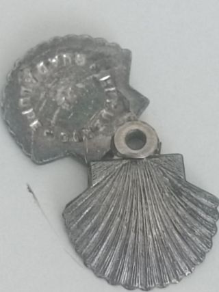 Medalla Concha Virgen de Guadalupe Plata