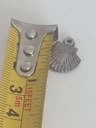 Medalla Concha Virgen de Guadalupe Plata