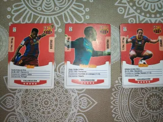 Lote 9 Cartas FC Barcelona Adrenalyn XL 2010-11 12