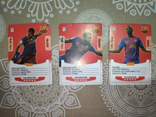 Lote 9 Cartas FC Barcelona Adrenalyn XL 2010-11 12