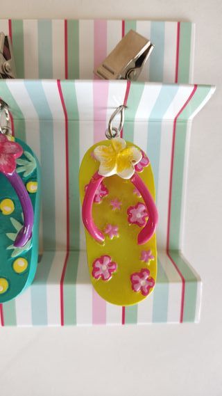 Set di clip decorativi in ceramica
