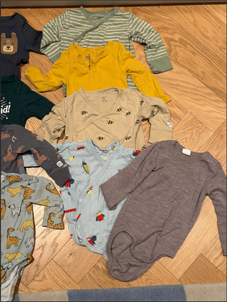 Lote Bodies Bebé 6-9 Meses