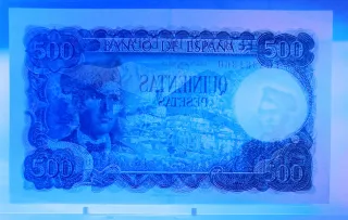Billete 500 pesetas 1971