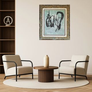 Cuadro abstracto M.R.Cimbrón