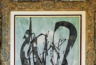 Cuadro abstracto M.R.Cimbrón