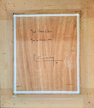 Cuadro abstracto M.R.Cimbrón