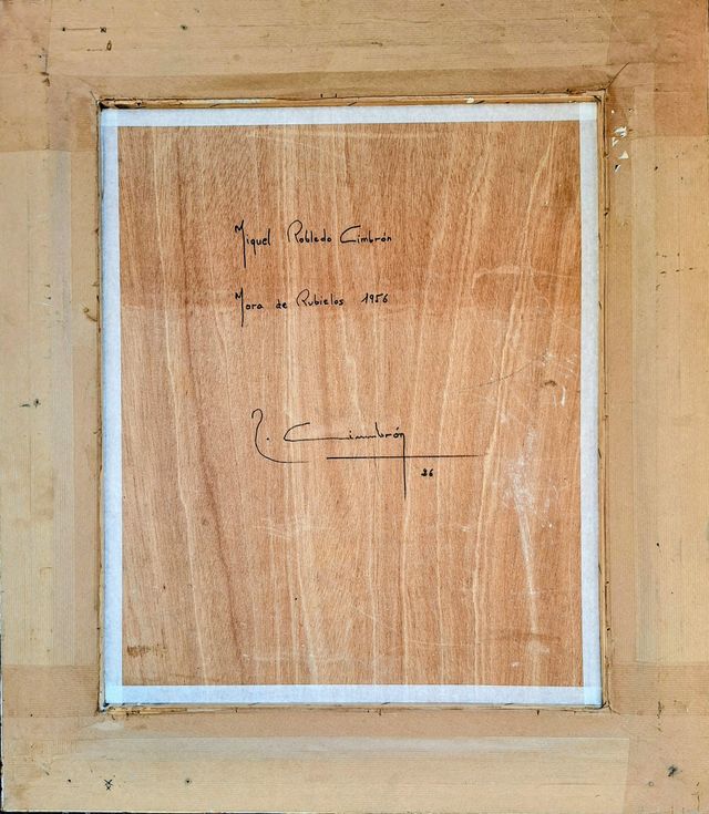 Cuadro abstracto M.R.Cimbrón