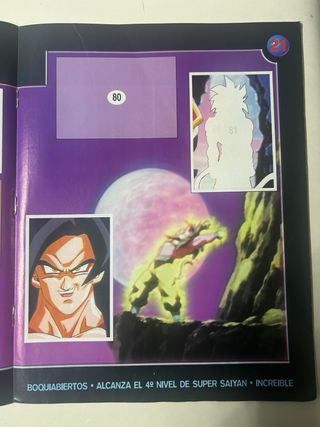 Álbum Dragon Ball GT Panini Stickers Collection