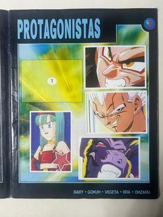 Álbum Dragon Ball GT Panini Stickers Collection