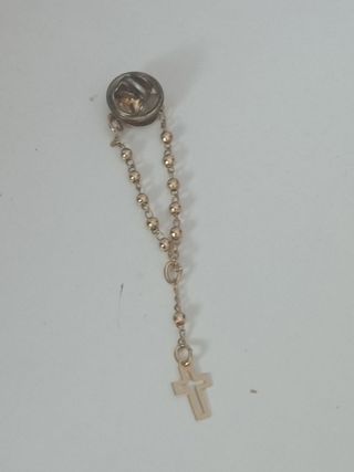 Pin Decenario antiguo con imagen de la Virgen