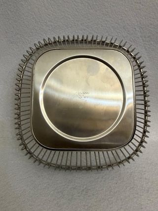 Cestino porta pane Alessi in metallo