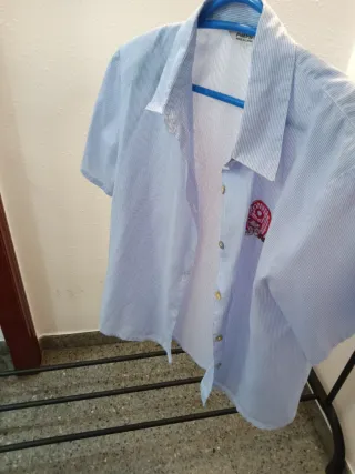 Camisa PDRY azu CIELO a rayas