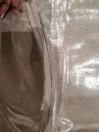 Bolso de fiesta plateado