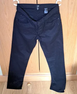 Pantalón H&M Negro Talla 32