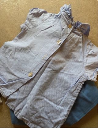 Lote 2 conjuntos bebé 9 meses