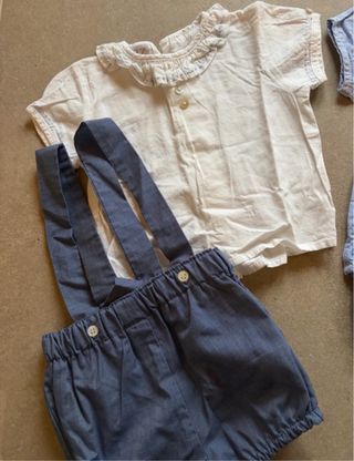Lote 2 conjuntos bebé 9 meses