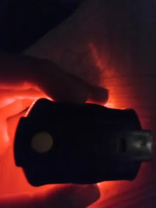 Luz trasera bicicleta roja