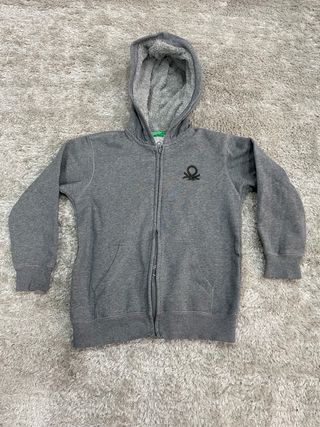 Casaco Benetton 7-8 Anos Cinza