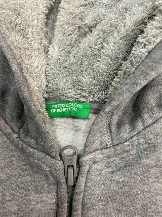 Casaco Benetton 7-8 Anos Cinza