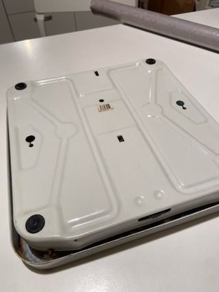 Balanza mecánica con diseño de gotas