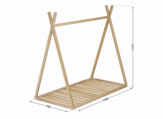 Cama Montessori Tipi para colchón de 70x140