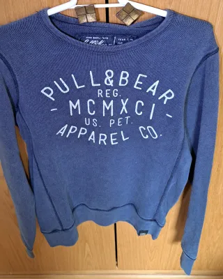 Jersey Pull&Bear azul Talla S