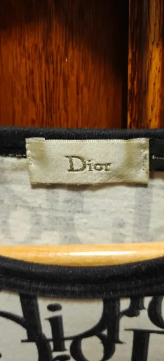 Camisa Dior Monograma Blanco y Negro