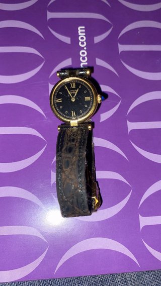 Reloj Cartier Tank Vermeil 925 Mujer
