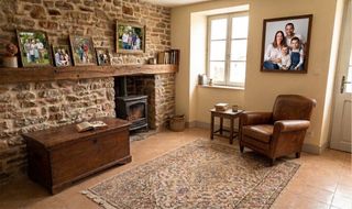 Baúl de madera antiguo