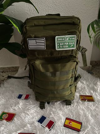 Mochila Táctica Militar Verde