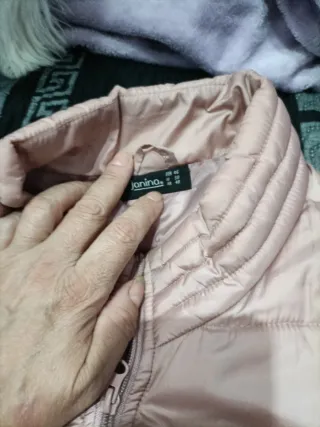 Chaquetón ligero mujer rosa