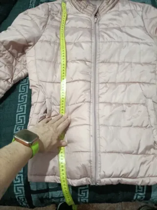Chaquetón ligero mujer rosa