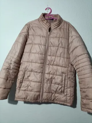 Chaquetón ligero mujer rosa