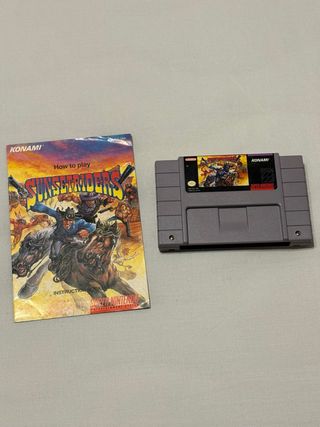 Sunset Riders Super Nintendo Konami