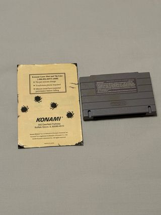 Sunset Riders Super Nintendo Konami