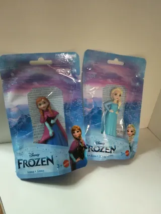 Figuras Elsa y Anna Frozen Disney Mattel