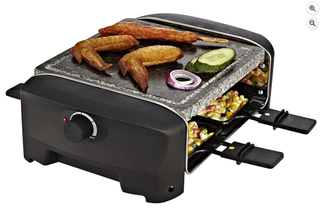 Raclette Princess 162810 piedra para 4 personas