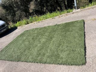 Césped artificial 4x2.50 de 45mm solo por 60€