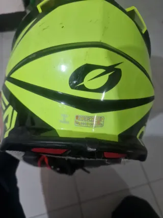 Casco Moto Trail Oneal Amarillo