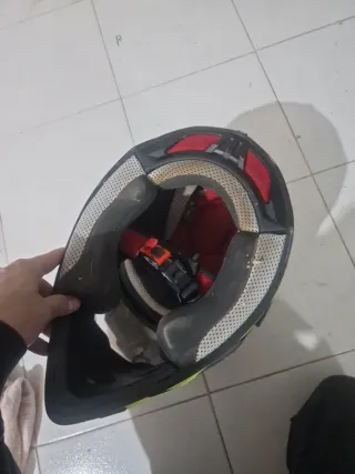 Casco Moto Trail Oneal Amarillo