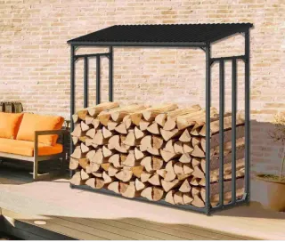 Leñero exterior 185x70x185cm Wood Shed III