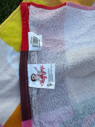 Toalla Betty Boop Multicolor Algodón