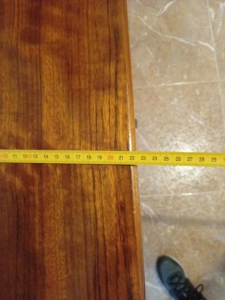 Mueble recibidor de madera